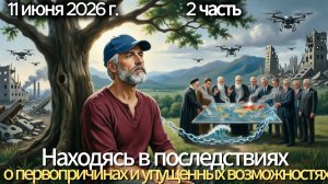 Находясь в последствиях, - о первопричинах и упущенных возможностях, 2 ч. 11 июня 2026 г.
