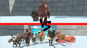 АРБС ОДИН ОГР ПРОТИВ РАЗНЫХ ФРАКЦИЙ ВОИНОВ — БИТВА 🧌⚔️🛡️💀