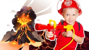 ПОЛ ЭТО ЛАВА the floor is lava challenge with Niki