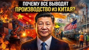 Почему страны массово выводят производство из Китая — и к чему это приведёт