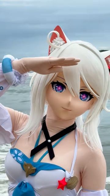 Кигуруми-косплэй Kiana Kaslana из Honkai: Star Rail. #cosplay #kigurumi #kigurumimask #kigurumidoll смотреть онлайн