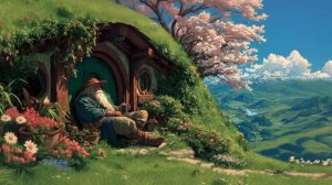 A Quiet Morning in the Shire Fantasy Medieval Music .....