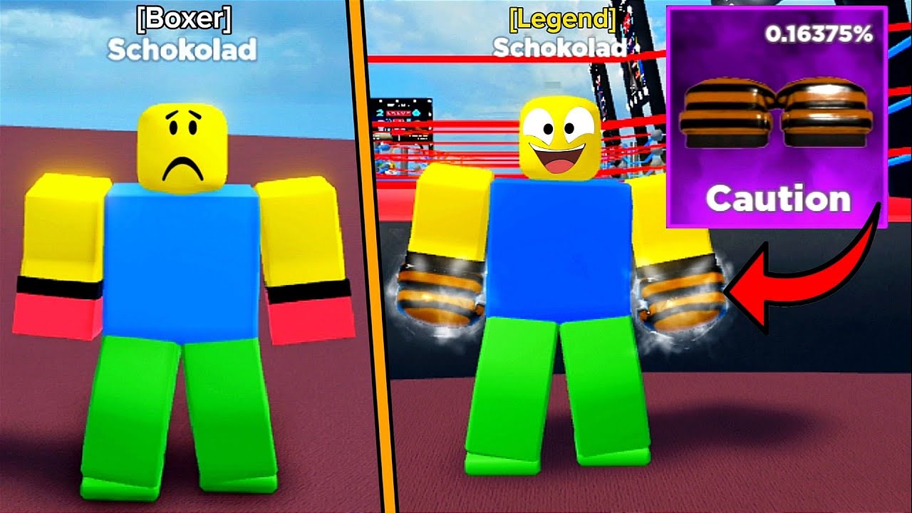 ВЫБИЛ ЧИТЕРСКИЕ перчатки и стал САМЫМ сильным в РОБЛОКС | untitled boxing game ROBLOX смотреть онлайн