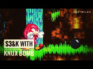 Соник 3, но с бомбой Наклза - Анимация/Sonic 3, but with Knux's bomb -  Sprite Animation