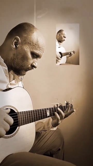 Фрагмент пьесы для гитары - Guitar piece fragment смотреть онлайн