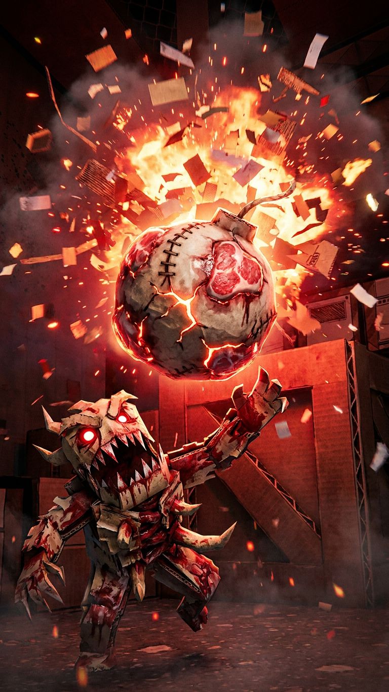 BIG BOOM🔥🔥🩸🩸🩸 PAPERHEAD 😱