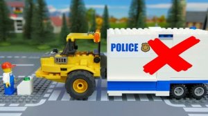 Лего  Кран, Самосвал и другая техника🚚 Видео детям 🚚