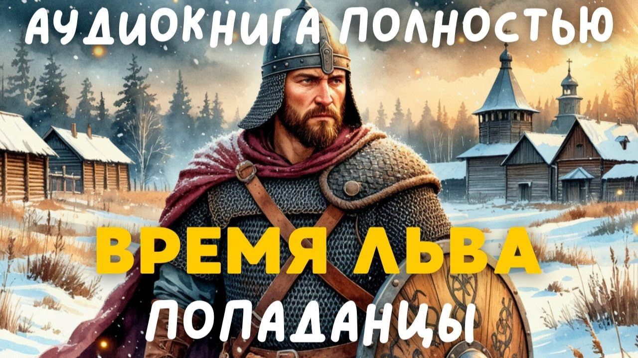 АУДИОКНИГА ПОЛНОСТЬЮ: ВРЕМЯ ЛЬВА / ПОПАДАНЦЫ смотреть онлайн