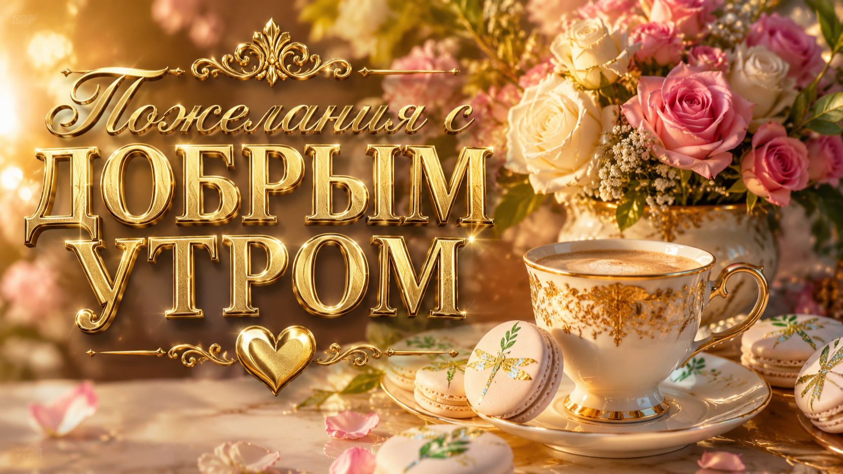 Пожелания с добрым утром и хорошего дня — душевная открытка с теплом для близких ОТПРАВЬ БЛИЗКИМ 💖