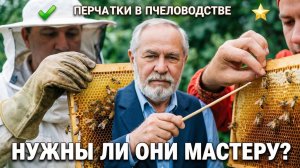 Перчатки в пчеловодстве: нужны ли они мастеру? Отвечает профессор Кашковский 🐝🧤