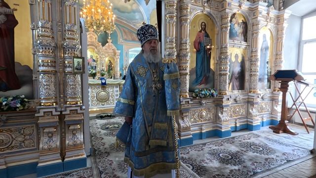 Проповедь епископа Максима во Владимирском храме села Красное смотреть онлайн