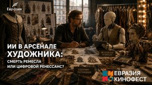 «ИИ в арсенале художника: смерть ремесла или цифровой ренессанс?» «Евразия-Кинофест III»