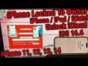 iPhone заблокирован владельцем Разблокировать iCloud iPhone 11 12 13 14