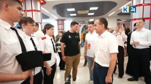 Кондратьев посетил молодежный праздник в спорткомплексе в Краснодаре