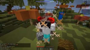 Я первый раз играю как нуб в скайварс! Майнкрафт sky wars