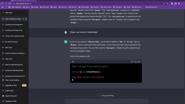 Flutter и ChatGPT. Проверяем, как это работает... смотреть онлайн