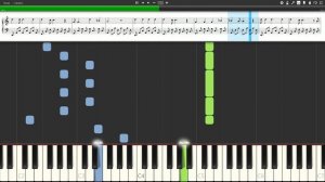 КОРОЛЬ И ШУТ - КУКЛА КОЛДУНА на пианино туториал MIDI