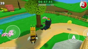 Приключения в Super Bear Adventure Я нажала кнопку УДАЛИТЬ и вот что  ПРОИЗОШЛО