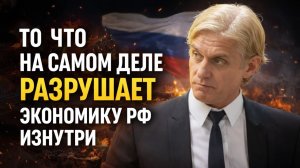 САНКЦИИ — ЭТО ЦВЕТОЧКИ! Тиньков Назвал То, Что На Самом Деле Разрушает Экономику РФ Изнутри