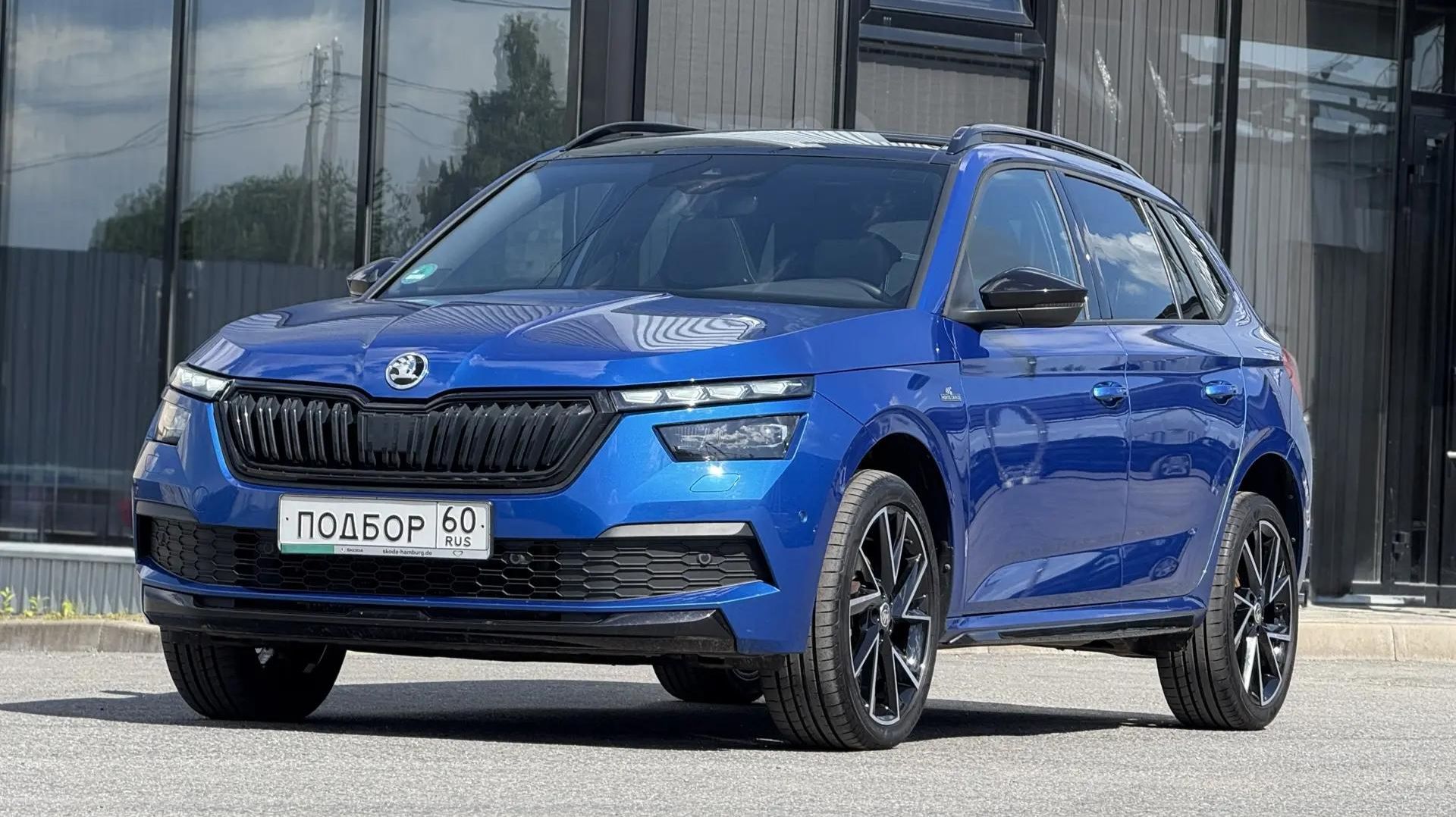 Не такой как все. Skoda Kamiq Monte Carlo под заказ из Германии. 1.5TSI-150hp DSG. смотреть онлайн