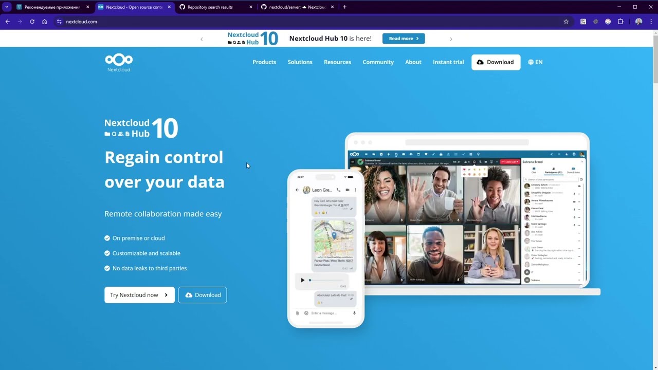 Nextcloud - спасение для малого бизнеса смотреть онлайн