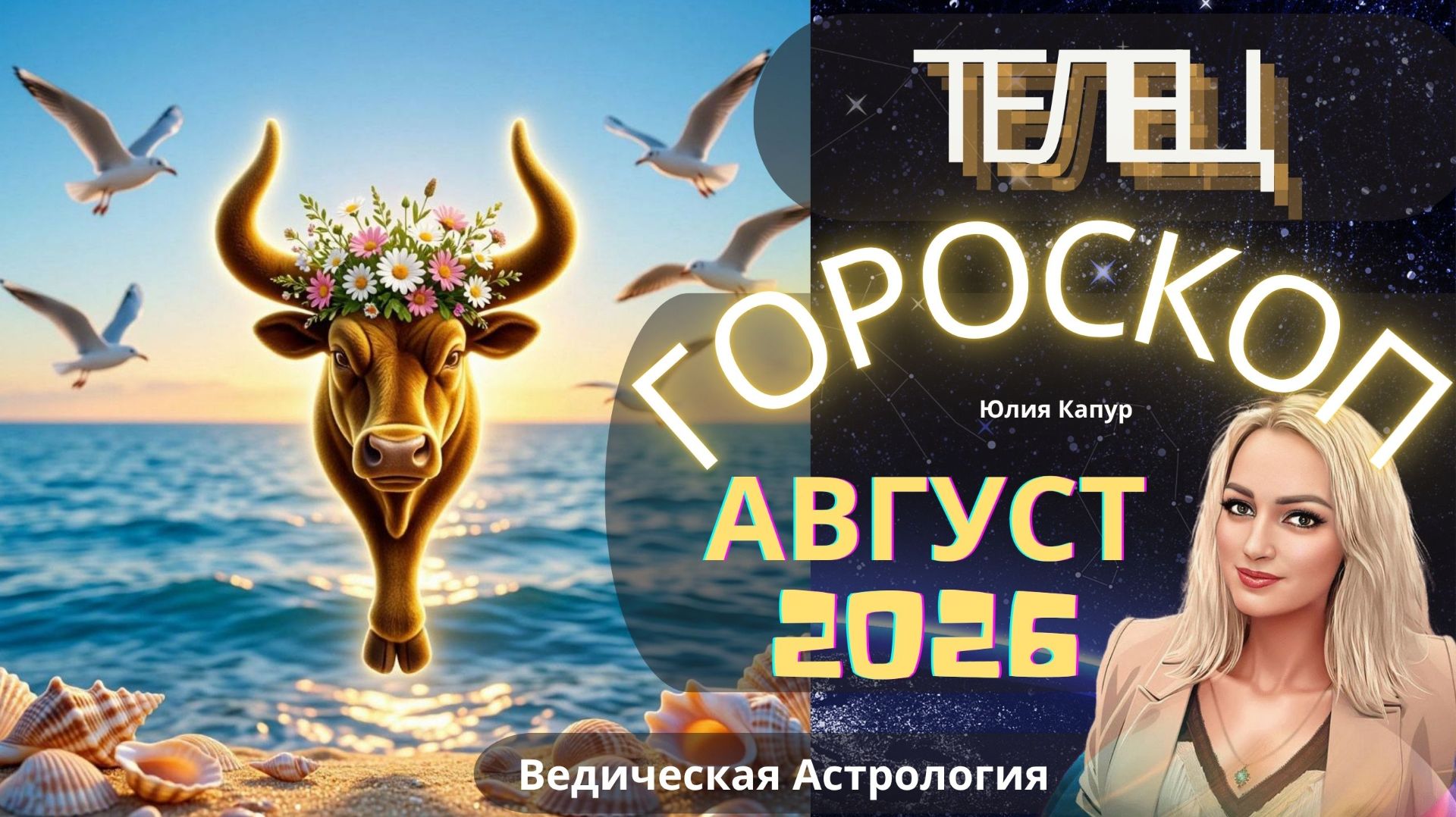 ♉ Телец - гороскоп на Августа 2026 года. От Юлии Капур