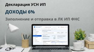 Как заполнить декларацию УСН «Доходы» за 2025 год в личном кабинете ФНС | Пошаговая инструкция ИП
