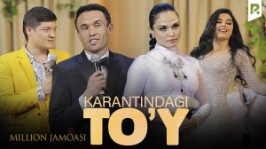 Миллион жамоаси - Карантиндаги туй | Million jamoasi - Karantindagi to'y