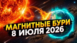 Магнитные бури 8 Июля 2026 года: Повторит ли этот шторм самую страшную катастрофу