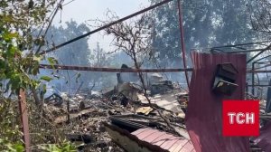 Бучанском районе (Вишнёвое) российский удар пришёлся по складу боеприпасов и ГСМ (завод «Визар»