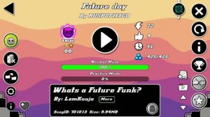 FUTURE DAY BY SPOTIFY XL DEMON #GEOMETRYDASH