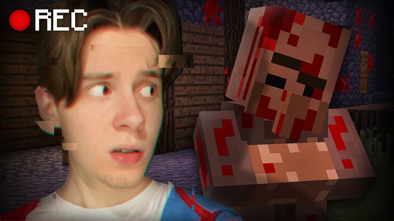 ПОПРОБУЙ ВЫЖИТЬ НОЧЬЮ В ДЕРЕВНЕ ЖИТЕЛЯ 404 В МАЙНКРАФТ ｜ Компот Minecraft смотреть онлайн