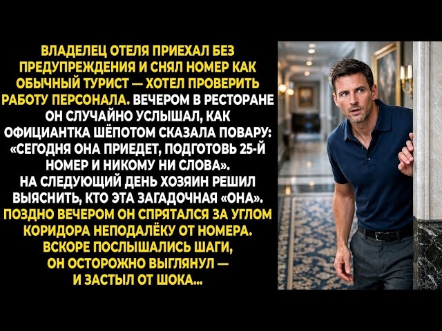 Владелец отеля приехал без предупреждения и снял номер как обычный турист — проверка изменила всё… смотреть онлайн
