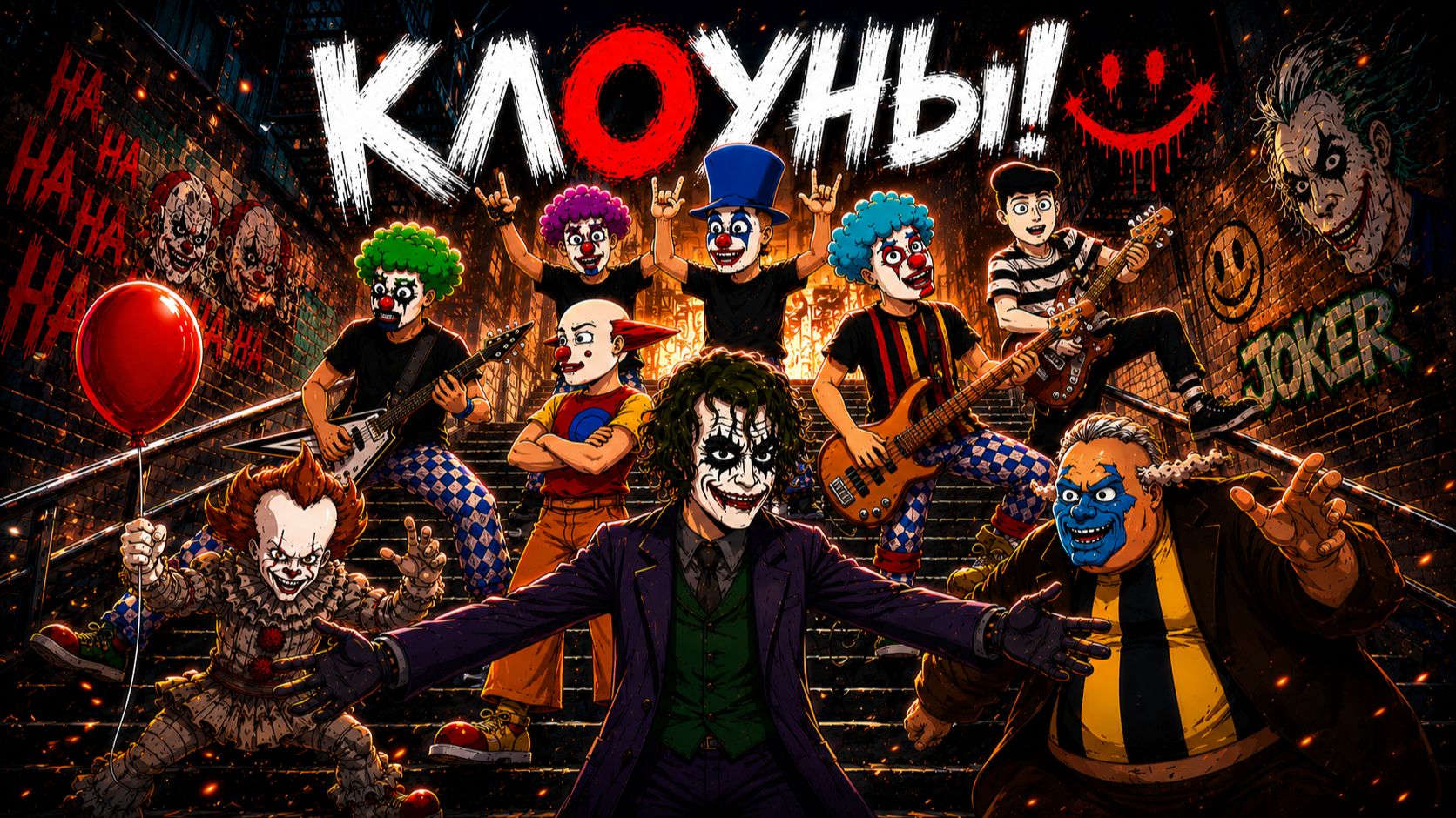 Джим и Боб - 7 Клоуны