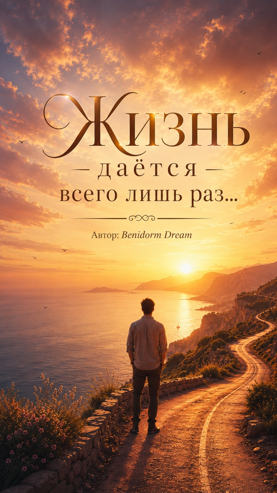 Жизнь даётся всего лишь раз… Не откладывай её на потом ❤️#shorts