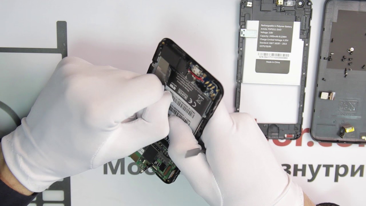 Разбор Prestigio Grace M5 LTE смотреть онлайн