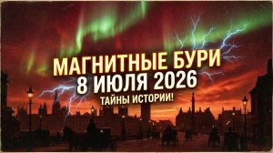 Магнитные бури 8 Июля 2026 года: Почему этот день станет настоящим испытанием для вашего организма
