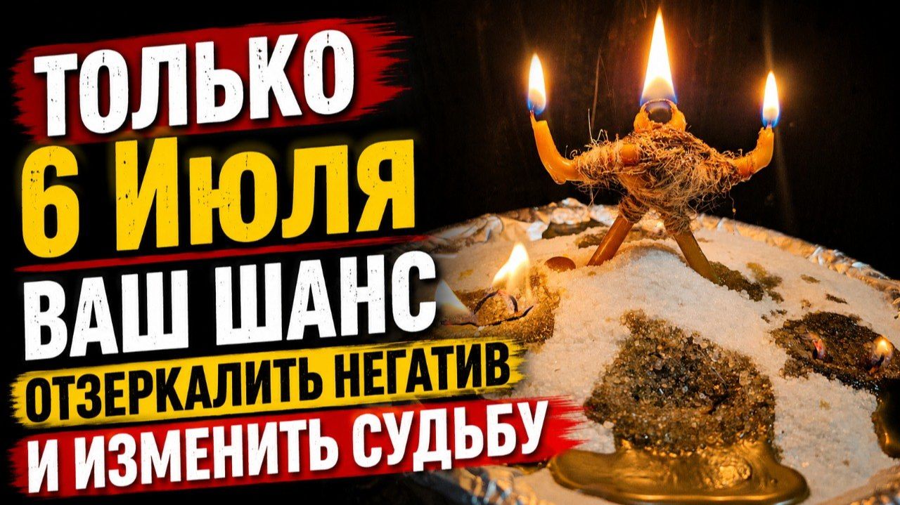 УСПЕЙТЕ 6 ИЮЛЯ! Отзеркальте все беды и верните их врагам!