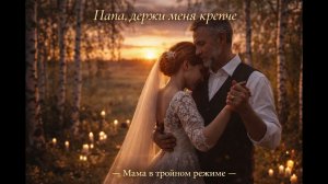 🤍 «Папа, держи меня крепче» — трогательная песня для танца невесты с отцом.