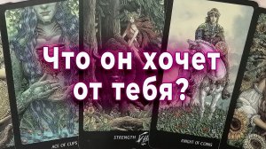 Что он хочет от тебя? Каковы его планы? Таро для женщин Гадание Расклад