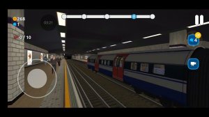 Парижское метро в режиме пассажира Subwey Train на новом поезде