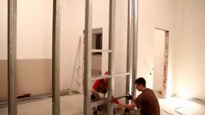 Как сделать перегородку из гипсокартона ГКЛ своими руками инструкция