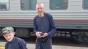 Утренняя гимнастика на станции в Омске. 05.07.2026