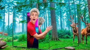 Построили НЕВИДИМУЮ СЕКРЕТНУЮ КОМНАТУ в ЛЕСУ !