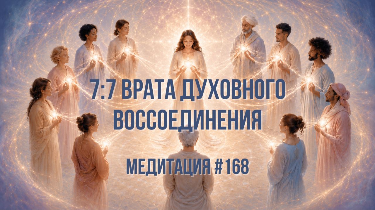 [Медитация #168] 7:7 Врата Духовного Воссоединения смотреть онлайн