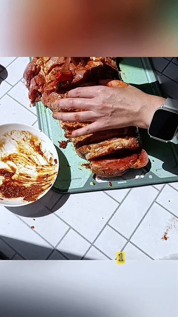 ГОТОВИМ МЯСО НА ВСЮ СЕМЬЮ! ФАРМИРОВАННАЯ СВИНАЯ ШЕЯ С ЛУКОМ, ПОМИДОРОМ И С СЫРОМ! #НАДЬЯНА