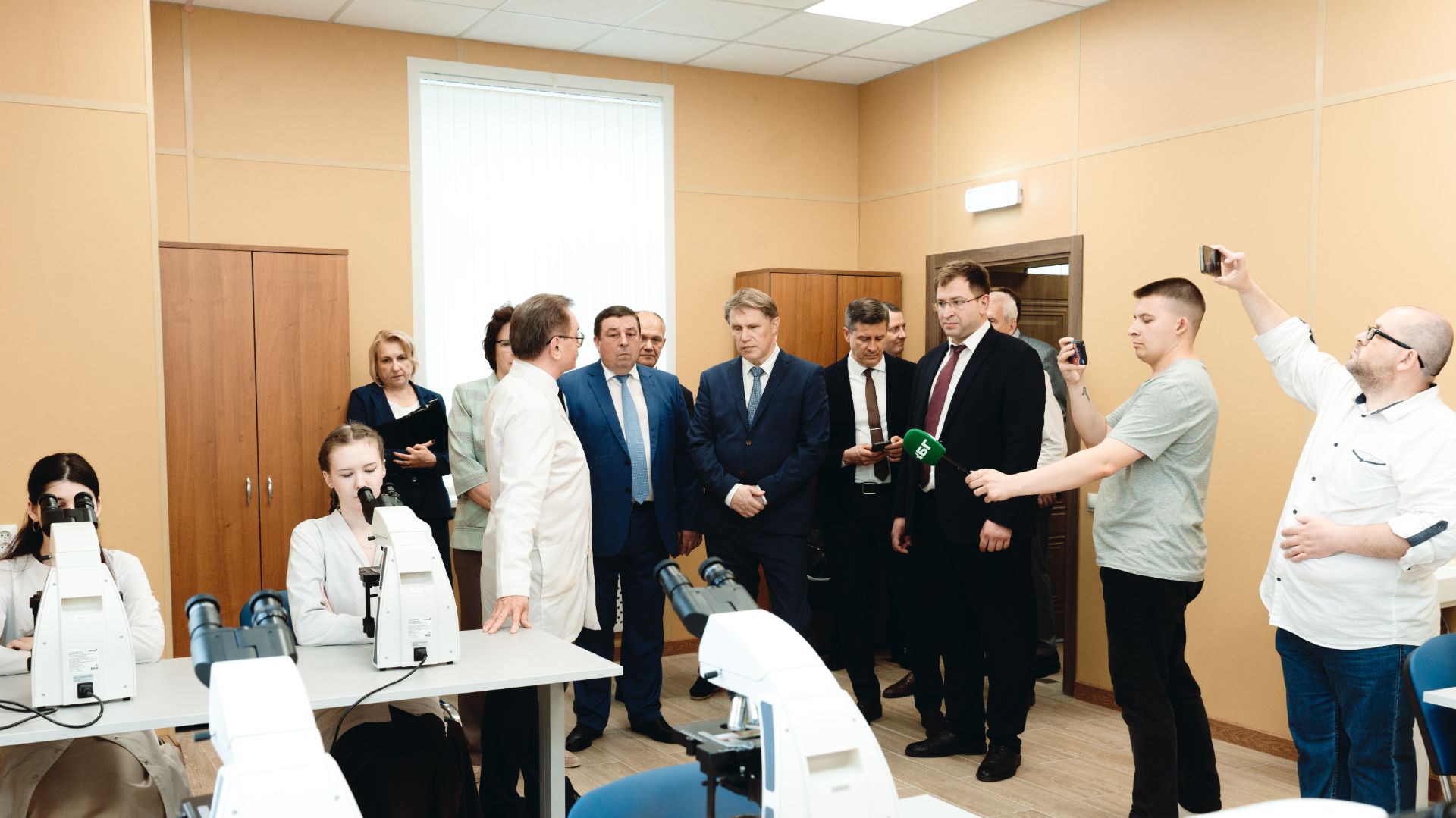 Открытие кампуса Брянского филиала Сеченовского Университета после масштабной реконструкции смотреть онлайн