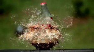 Полёт пули в замедленной съёмке