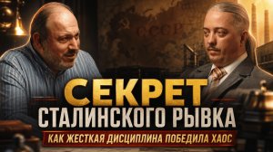 СЕКРЕТ СТАЛИНСКОГО РЫВКА: КАК ЖЕСТКАЯ ДИСЦИПЛИНА ПОБЕДИЛА ХАОС | Колпакиди и Верхотуров
