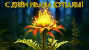 Славянский праздник -Иван Купала. Шикарная музыкальная открытка.